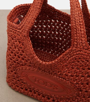 EBL Small woven tote bag | Tod's