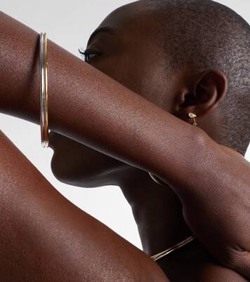 Thread 10kt gold-plated bangle | Jennifer Fisher