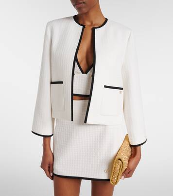 Cotton tweed jacket | Valentino