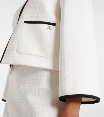 Cotton tweed jacket | Valentino