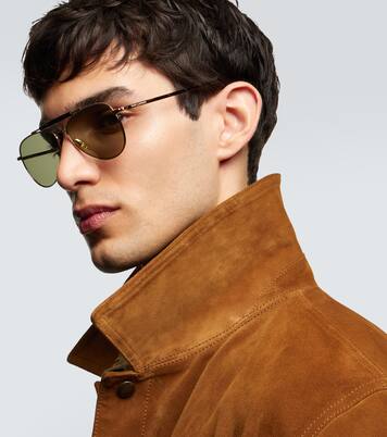 Aviator-Sonnenbrille SL Logo | Saint Laurent