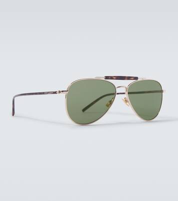 Aviator-Sonnenbrille SL Logo | Saint Laurent