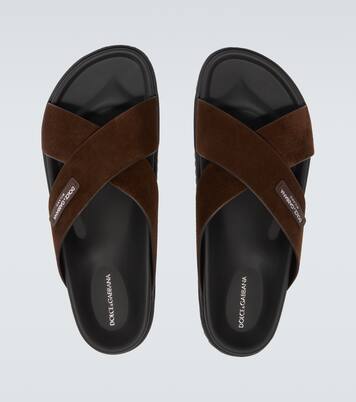 Suede slides | Dolce&Gabbana