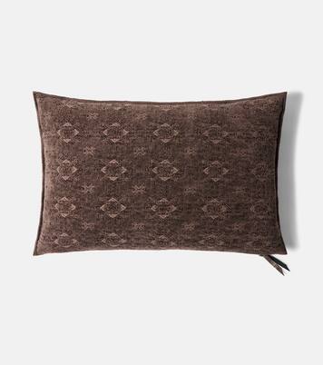 Cotton-blend cushion | Maison de Vacances