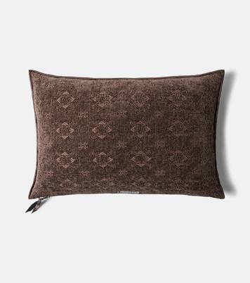Cotton-blend cushion | Maison de Vacances
