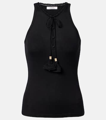 Pure Sleekness ribbed-knit cotton tank top | Dorothee Schumacher