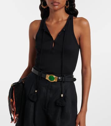 Pure Sleekness ribbed-knit cotton tank top | Dorothee Schumacher