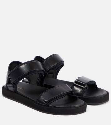 Hook and Loop leather sandals | The Row