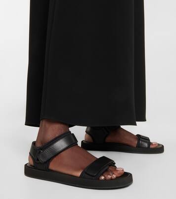 Hook and Loop leather sandals | The Row