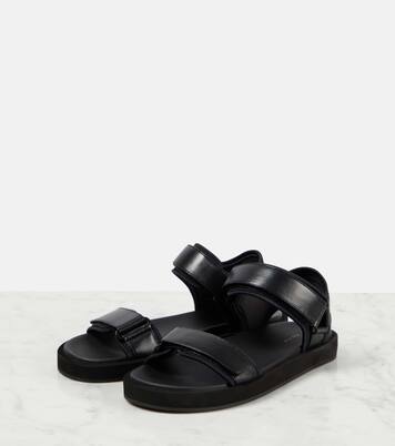 Hook and Loop leather sandals | The Row