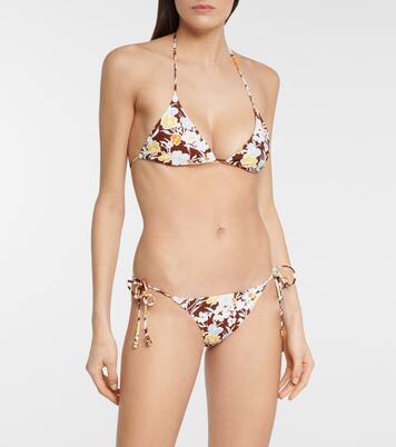 Culotte de bikini à fleurs | Tory Burch