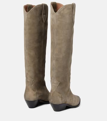 Stiefel Denvee aus Veloursleder | Isabel Marant