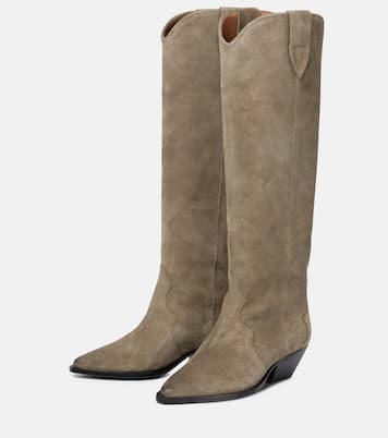 Stiefel Denvee aus Veloursleder | Isabel Marant