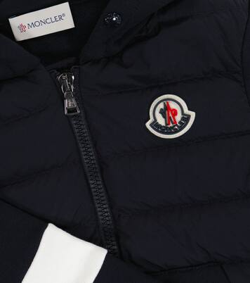 Daunenjacke aus Baumwolle | Moncler Enfant