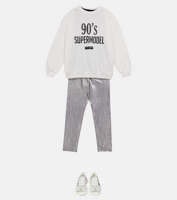 Metallic leggings | Dolce&Gabbana Kids