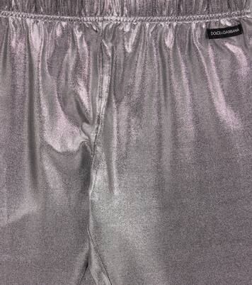 Metallic leggings | Dolce&Gabbana Kids