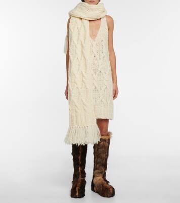 Minikleid aus einem Wollgemisch | Acne Studios