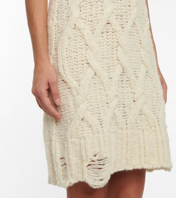 Minikleid aus einem Wollgemisch | Acne Studios