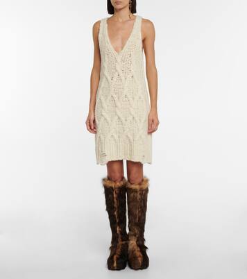 Minikleid aus einem Wollgemisch | Acne Studios