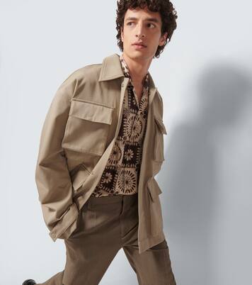 Jacke Will aus Baumwoll-Twill | Nanushka