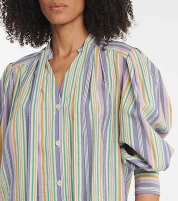 Gestreifte Bluse Tiverna aus Baumwolle | Isabel Marant