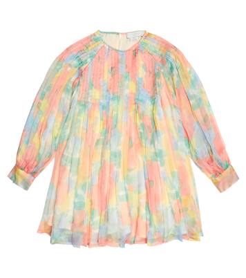 Robe en soie à fleurs | Stella McCartney Kids