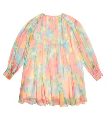 Robe en soie à fleurs | Stella McCartney Kids
