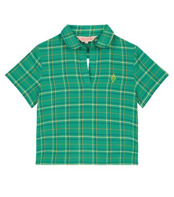 Kangaroo checked cotton shirt | The Animals Observatory