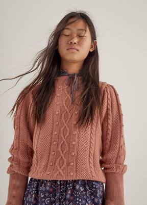 Cable-knit sweater | The New Society
