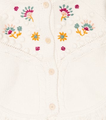 Clara hooded wool-blend cardigan | Louise Misha