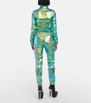 Iridescent slim-leg jumpsuit | Rick Owens