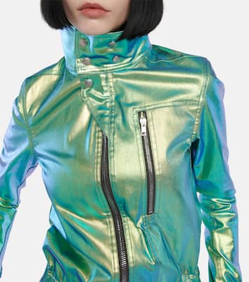 Iridescent slim-leg jumpsuit | Rick Owens