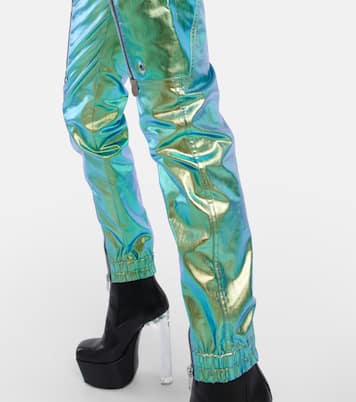 Iridescent slim-leg jumpsuit | Rick Owens