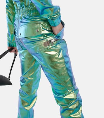 Iridescent slim-leg jumpsuit | Rick Owens