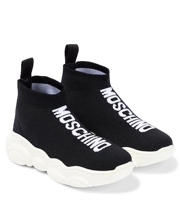 Logo sock sneakers | Moschino Kids