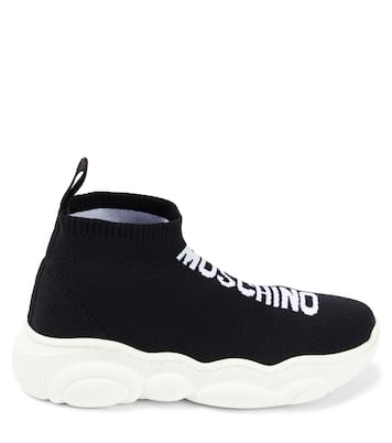 Logo sock sneakers | Moschino Kids