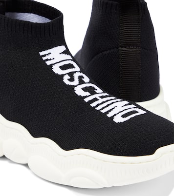 Logo sock sneakers | Moschino Kids