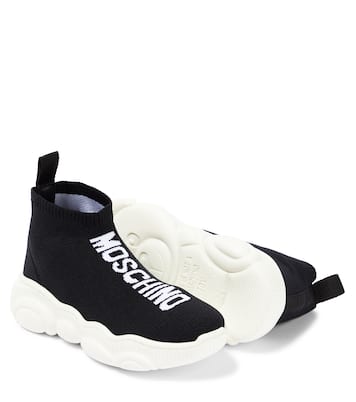 Logo sock sneakers | Moschino Kids