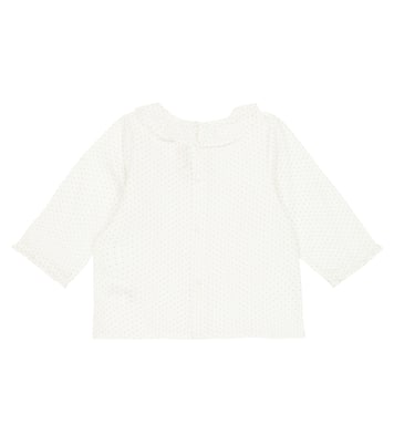 Bebé - blusa Ganiti de sarga de algodón | Bonpoint
