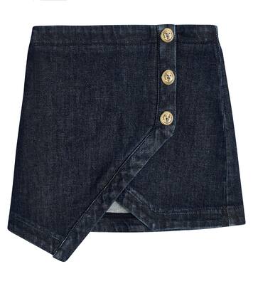Denim skirt | Balmain Kids