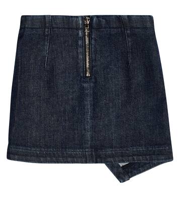 Denim skirt | Balmain Kids