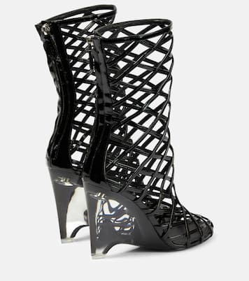 Botines con cuña de piel | Alaïa