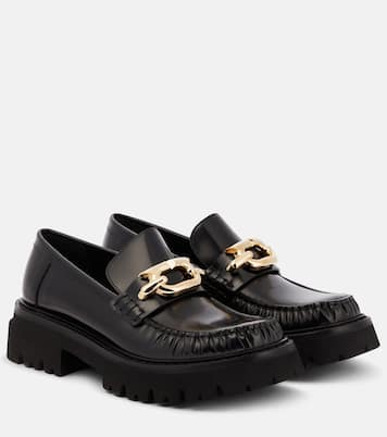 Verzierte Loafers aus Leder | Ferragamo