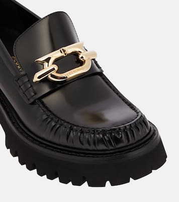 Verzierte Loafers aus Leder | Ferragamo