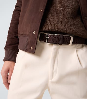 Ceinture en daim tressé | Tod's