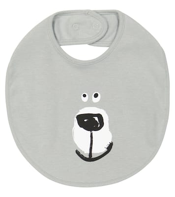 Baby set of two cotton bibs | Stella McCartney Kids