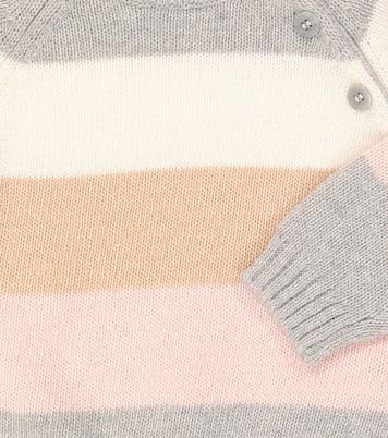 Baby striped virgin wool sweater | Il Gufo