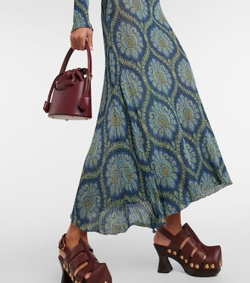 Bedrucktes Off-Shoulder-Midikleid | Etro