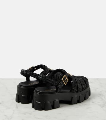 Monolith platform sandals | Prada