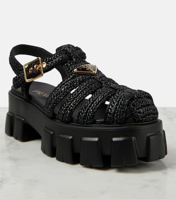 Monolith platform sandals | Prada